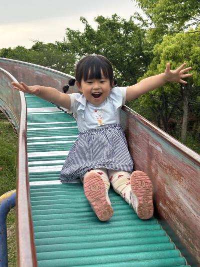 近所の公園がお気に入り！