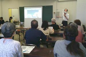 「気象予報士のお天気のおはなし」講座の様子