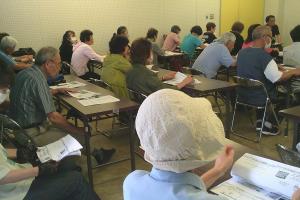 「気象予報士のお天気のおはなし」講座の様子