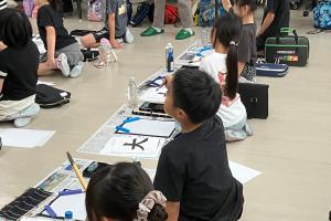 高向小学校 ふれあい合校の様子