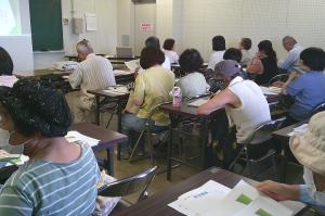 「人生100年時代のお墓」整理と永代供養」講座の様子