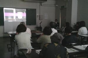 「人生100年時代のお墓」整理と永代供養」講座の様子