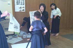 「全集中で心体強化！はじめての居合道体験」講座の様子
