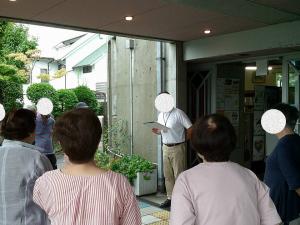 自衛消防訓練の様子1