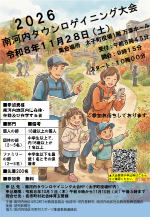 2026南河内タウンロゲイニング