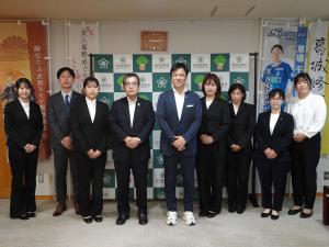 新規採用職員辞令交付 訓示