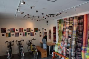 さをり織り展示３