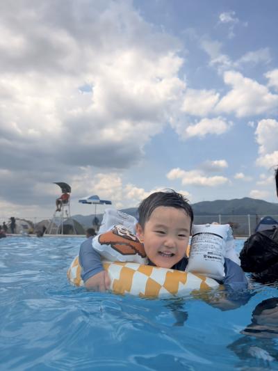 夏はプール‼️