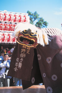 市指定文化財　日野地区獅子舞の画像1