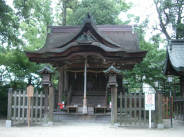 重要文化財　長野神社本殿の画像