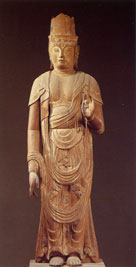 重要文化財　木造　聖観音立像の画像1