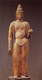 重要文化財　木造　聖観音立像の画像2
