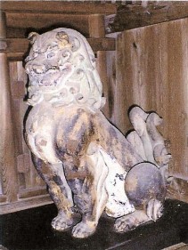 府指定文化財　木造　狛犬の画像2