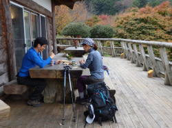 登山のあと