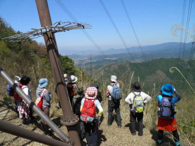 山々の景色