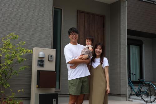 土地の価格が他市に比べてかなり安かったので、駅前にマイホームを建てる夢をかなえました