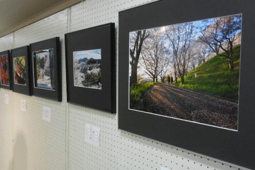 「奥河内ロビー写真展」の様子