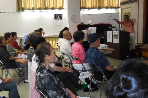 「童謡のふるさと奥河内」講座の様子