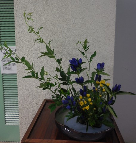 三日市公民館クラブ「華道」の作品