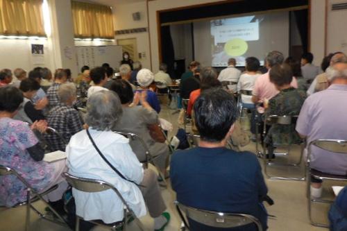 「高野街道歴史講座「三日市宿事件簿」講座の様子