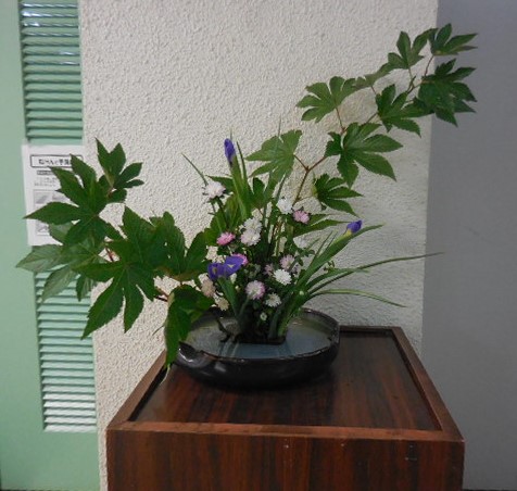 三日市公民館クラブ「華道」の作品