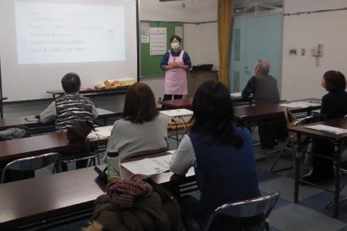 「あなたの毎日を点検」講座の様子