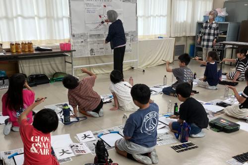 高向小学校　ふれあい合校の様子