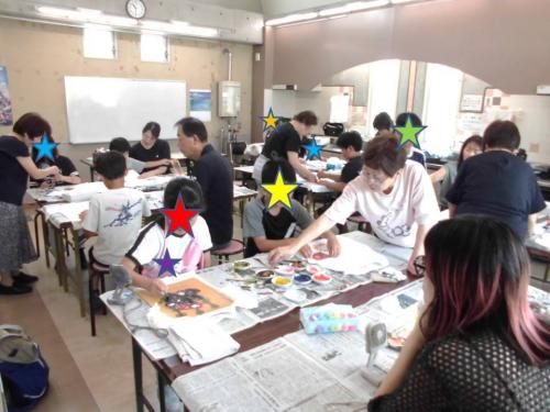 夏休み子ども教室の様子1