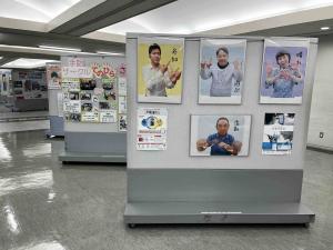 手話言語に関するパネル展示