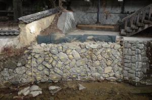 石垣の積み直し1