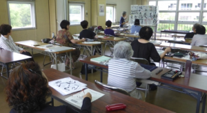 心墨会 活動の様子