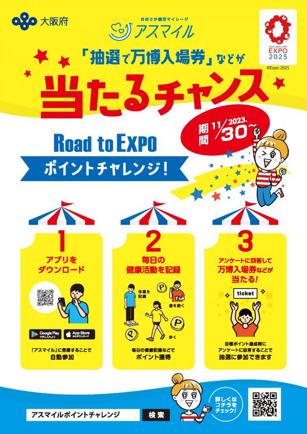 Road to EXPO　ポイントチャレンジ